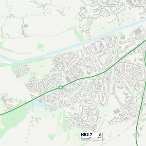 Hereford HR2 7 Map