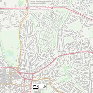 Ipswich IP4 2 Map