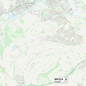 Kirklees WF12 0 Map
