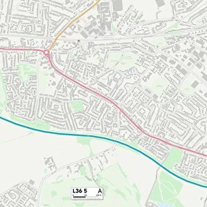Knowsley L36 5 Map