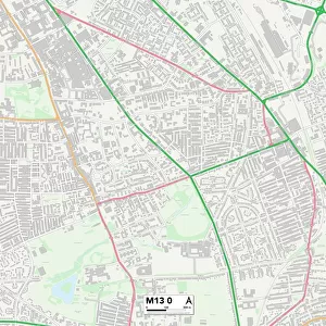 Manchester M13 0 Map