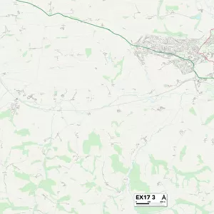 Mid Devon EX17 3 Map