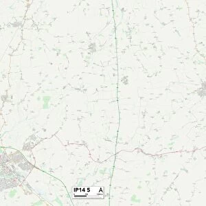 Mid Suffolk IP14 5 Map
