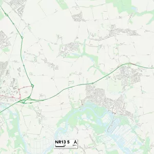Norfolk NR13 5 Map