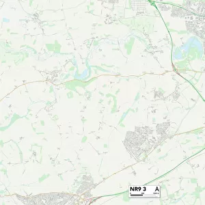 Norfolk NR9 3 Map