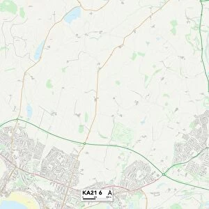 North Ayrshire KA21 6 Map