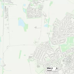 North Hertfordshire SG6 4 Map