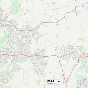 Oldham OL4 4 Map
