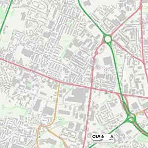 Oldham OL9 6 Map