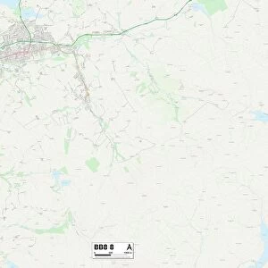 Pendle BB8 8 Map