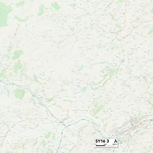 Powys SY16 3 Map