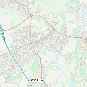 Runnymede KT15 2 Map