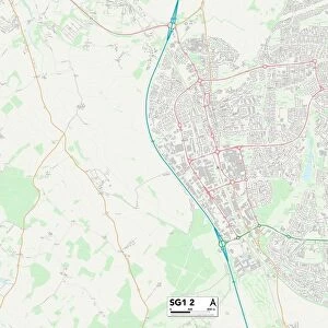Stevenage SG1 2 Map