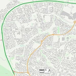 Swindon SN25 1 Map