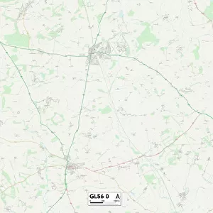 Tewkesbury GL56 0 Map