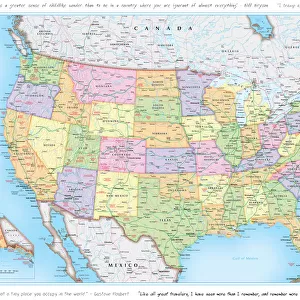 USA Traveler Map
