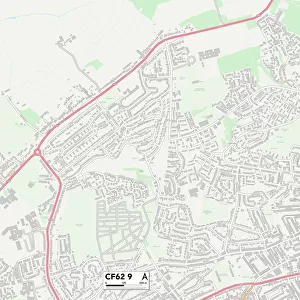 Vale of Glamorgan CF62 9 Map