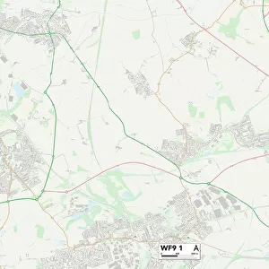 Wakefield WF9 1 Map