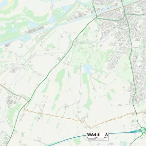 Warrington WA4 5 Map