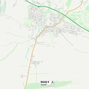 West Berkshire RG20 5 Map