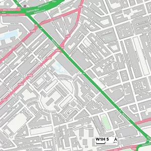 Westminster W1H 5 Map