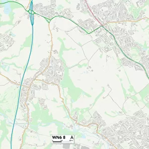 Wigan WN6 8 Map