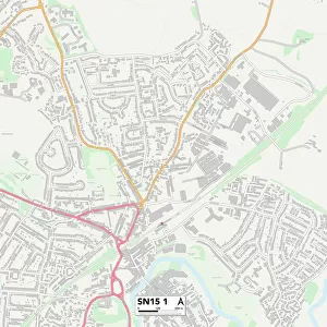 Wiltshire SN15 1 Map