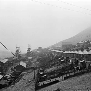 Abertillery, the largest town of the Ebbw Fach valley in what was the historic county of