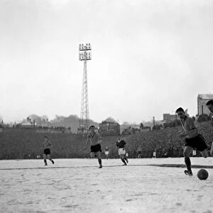 Action during the league match between Norwich City and Manchester United which Norwich