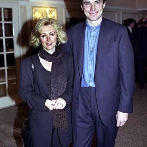Alan Hansen & wife attending the TV & Radio Industries Club Awards 15 / 03 / 1995
