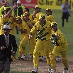 Australia cricket team celebrate Cricket World Cup 1999 Australia cricket team