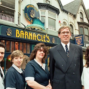 Barnacles Restaurants Gordon Irvine, 2nd Right