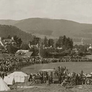 Braemar Gathering Braemar Games 1911 Highland games traditional Scottish sport