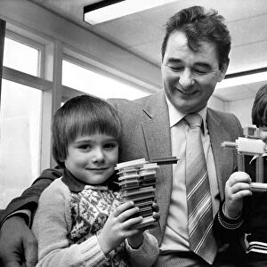 Brian Clough with Jamie Renwick, right, and Michael Hepburn at Longbenton Church of