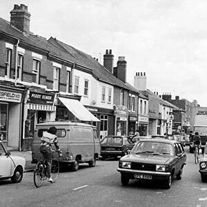Bustling Earlsdon Street Coventry. 23rd August 1979