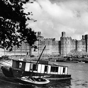 Caernarfon Castle. September 1950