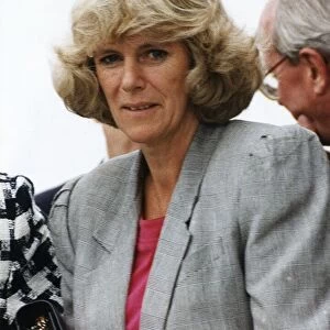Camilla Parker Bowles at the Queens Cup Polo Event November 1992