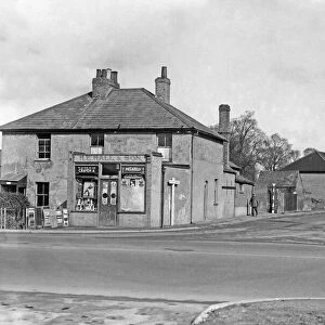 Cranford High Street, junction Bath Road, Cranford Circa 1936