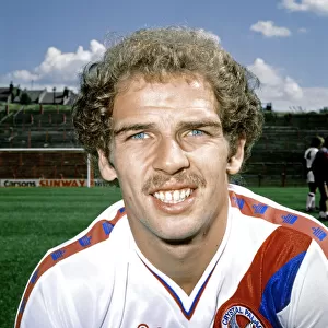 Crystal Palace F. C team member Paul Hinshelwood poses for a photo. 8th August 1979