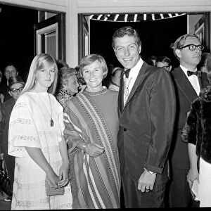 Dick Van Dyke (far right) with his wife Margie at a film premier in London