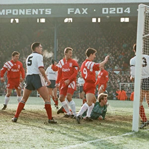 FA Cup 3rd round. Bolton Wanderers v Liverpool. Burnden Park, Bolton. Final score 2-2
