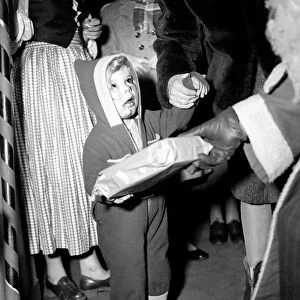 Father Christmas at Selfridges. 9th December 1949