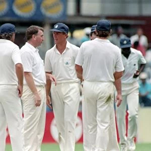 February 1990 90-1082-039 International Test Match Cricket. West Indies vs England