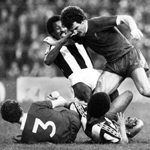 Graeme Souness - West Bromwich Albion versus Liverpool - 7th February 1981. WBA won 2-0