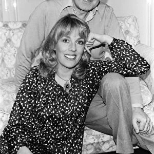 Happily married couple, Esther Rantzen and husband Desmond Wilcox pictured at their home