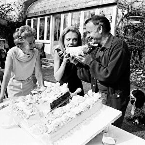 Hayley Mills celebrates her 21st birthday at her parents home at Richmond Hill, Surrey