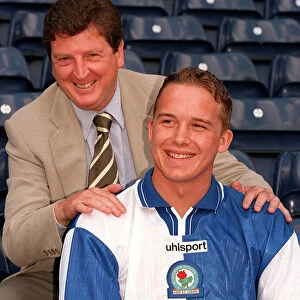 Kevin Davies the striker bought by Blackburn Rovers from Southampton for £7
