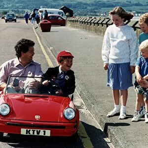 The Krankies childs car seaside promenade