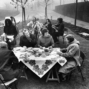 Lanchester Polytechnic Tea Party, Coventry, 14th November 1975