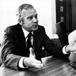 Left, John Egan, chairman of Jaguar and Neil Johnson, 13th August 1982